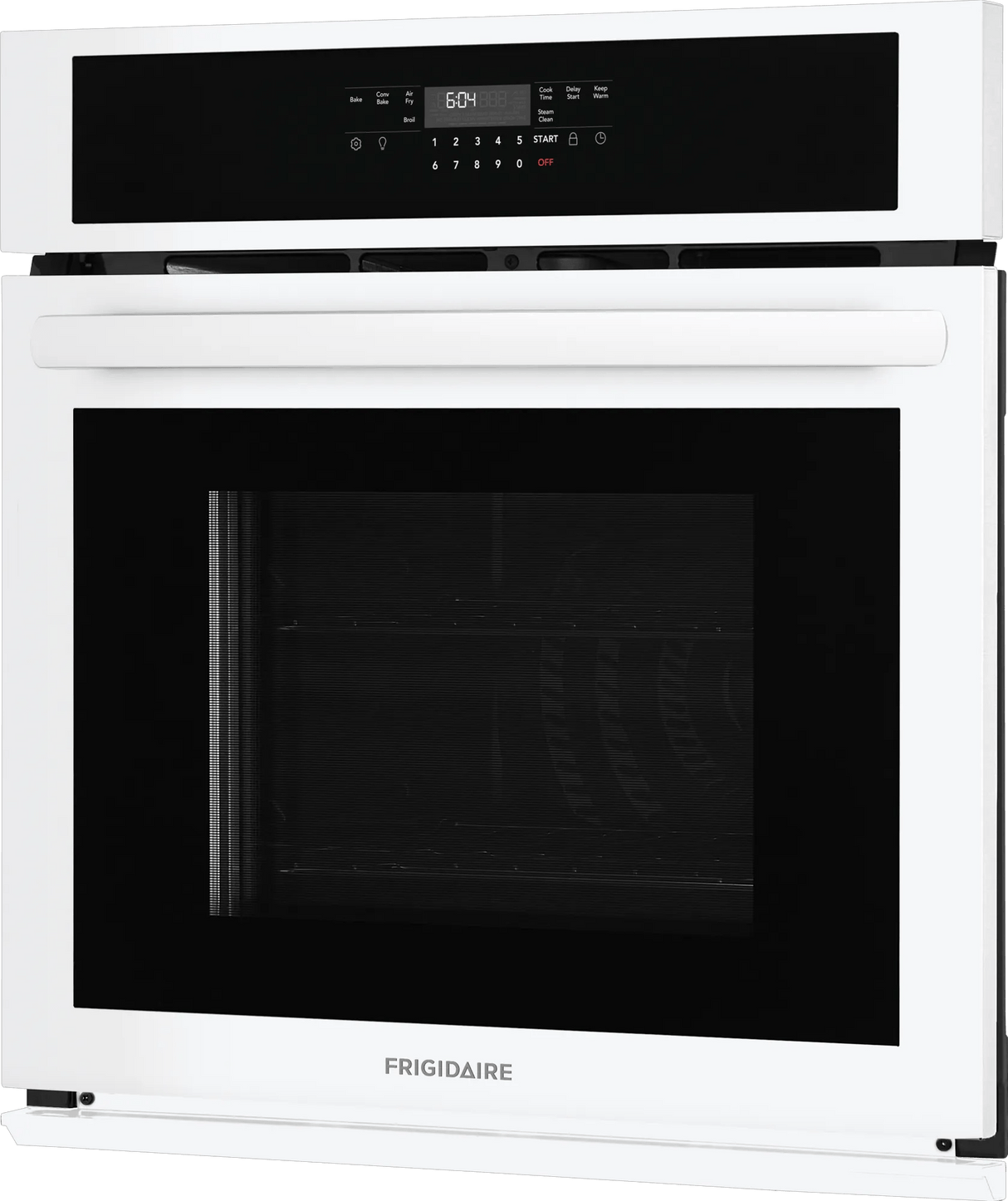 Frigidaire 27" Single Electric Wall Oven with Convection, White - FCWS2730AW