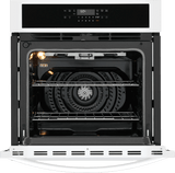 Frigidaire 27" Single Electric Wall Oven with Convection, White - FCWS2730AW