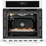 Frigidaire 27" Single Electric Wall Oven with Convection, White - FCWS2730AW