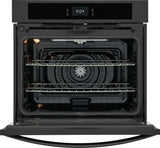 Frigidaire 30" Single Electric Wall Oven with Fan Convection - (FCWS3027AB) - FRIGIDAIRE