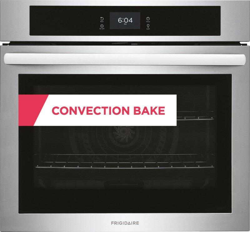 Frigidaire 30" Single Electric Wall Oven with Fan Convection - (FCWS3027AS) - FRIGIDAIRE