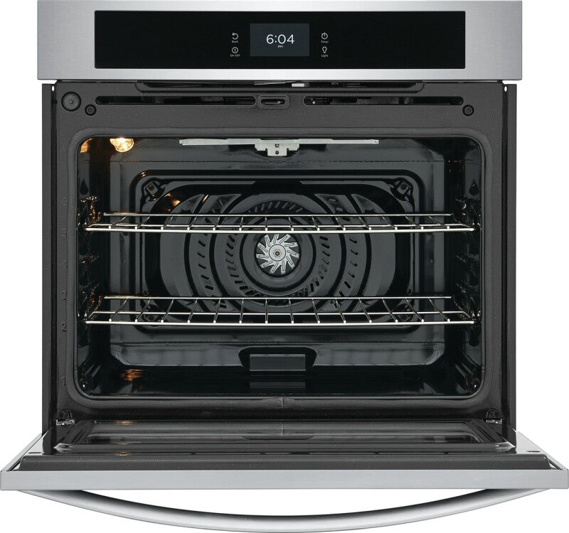 Frigidaire 30" Single Electric Wall Oven with Fan Convection - (FCWS3027AS) - FRIGIDAIRE
