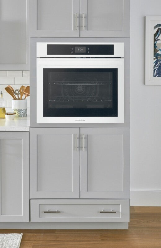 Frigidaire 30" Single Electric Wall Oven with Fan Convection - (FCWS3027AW) - FRIGIDAIRE