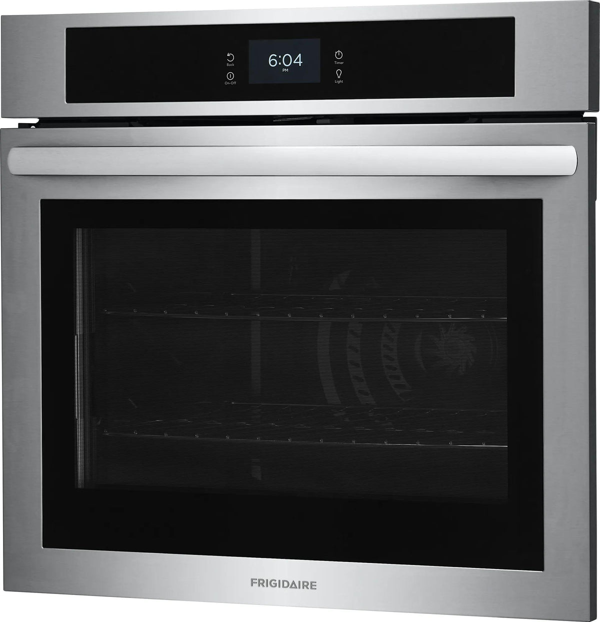 Frigidaire 30" Single Electric Wall Oven with Convection, 5.3 Cu. Ft., Stainless Steel - FCWS302LAF