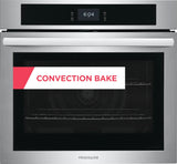 Frigidaire 30" Single Electric Wall Oven with Convection, 5.3 Cu. Ft., Stainless Steel - FCWS302LAF