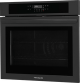 Frigidaire 30" Single Electric Wall Oven with Air Fry &amp; Convection, 5.3 Cu. Ft., Black - FCWS3030AB