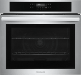 Frigidaire 30" Single Electric Wall Oven with Air Fry &amp; Convection, 5.3 Cu. Ft., Stainless Steel - FCWS3030AS