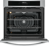 Frigidaire 30" Single Electric Wall Oven with Air Fry &amp; Convection, 5.3 Cu. Ft., Stainless Steel - FCWS3030AS