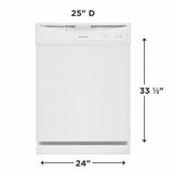 Frigidaire 24" Built-In Dishwasher - (FDPC4221AW) - FRIGIDAIRE