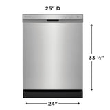 Frigidaire 24" Built-In Dishwasher - (FDPC4314AS) - FRIGIDAIRE