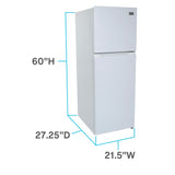 10.1 cu. ft. Frost Free Refrigerator - (FF1013D3S) - AVANTI