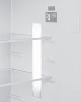 SUMMIT 28" Wide Top Mount Refrigerator-Freezer With Icemaker - (FF1514SSIM)