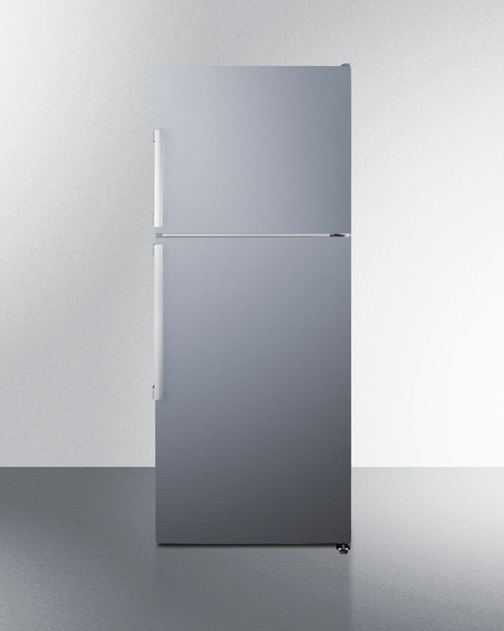 SUMMIT 28" Wide Top Mount Refrigerator-Freezer With Icemaker - (FF1514SSIM)