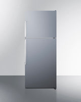 SUMMIT 28" Wide Top Mount Refrigerator-Freezer With Icemaker - (FF1514SSIM)