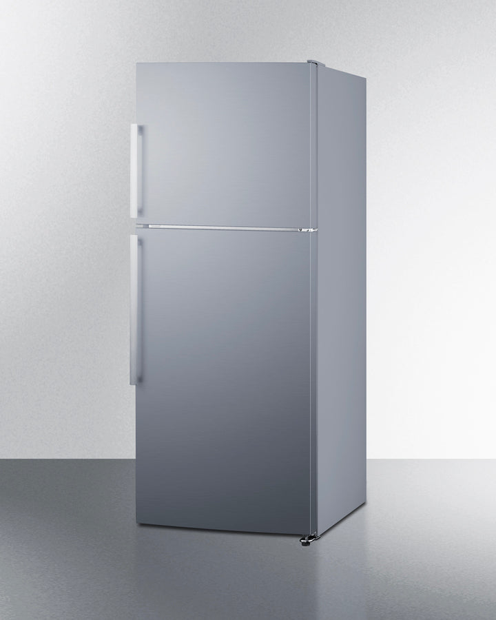SUMMIT 28" Wide Top Mount Refrigerator-Freezer With Icemaker - (FF1514SSIM)