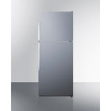SUMMIT 28" Wide Top Mount Refrigerator-Freezer With Icemaker - (FF1514SSIM)
