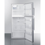 SUMMIT 28" Wide Top Mount Refrigerator-Freezer With Icemaker - (FF1514SSIM)