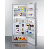 SUMMIT 28" Wide Top Mount Refrigerator-Freezer With Icemaker - (FF1514SSIM)