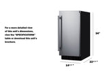 15" Wide Built-in All-refrigerator - (FF1532BSS)