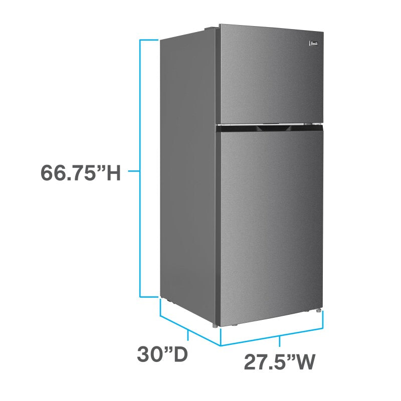 17.6 cu. ft. Frost Free Apartment Size Refrigerator - (FF18B3S) - AVANTI