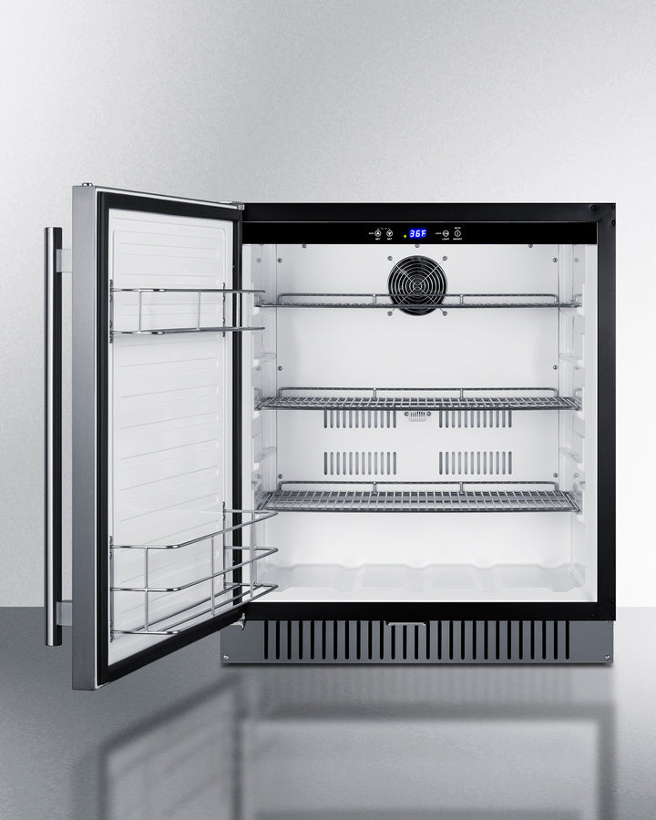 27" Wide Built-In All-Refrigerator (ADA Compliant, Left Hinge) - (FF27BCSSADALHD)