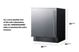 27" Wide Built-In All-Refrigerator - (FF27BCSSLHD)