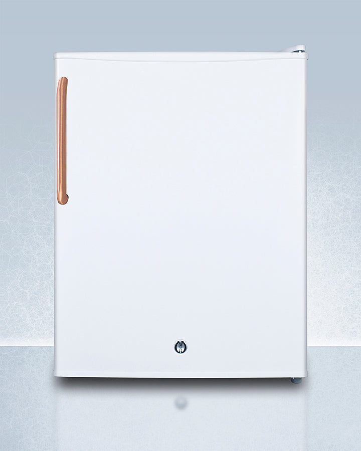 Compact All-refrigerator With Antimicrobial Pure Copper Handle - (FF28LWHTBC)