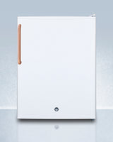 Compact All-refrigerator With Antimicrobial Pure Copper Handle - (FF28LWHTBC)
