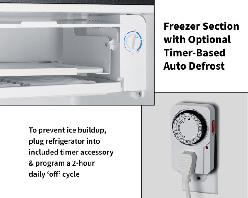 19" Wide Refrigerator-Freezer, ADA Compliant - (FF43BADA)