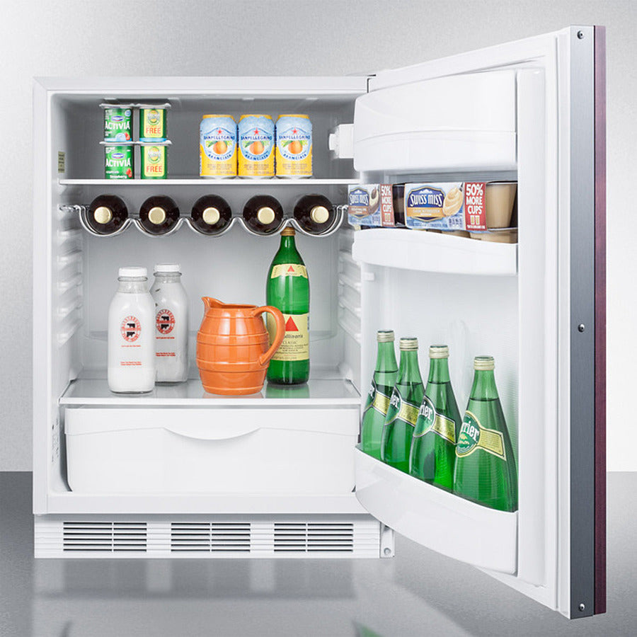 24" Wide Built-in All-refrigerator, ADA Compliant (panel Not Included) - (FF61WBIIFADA)
