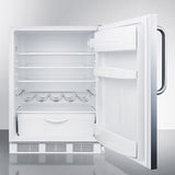 24" Wide Built-in All-refrigerator, ADA Compliant - (FF61WBISSTBADA)
