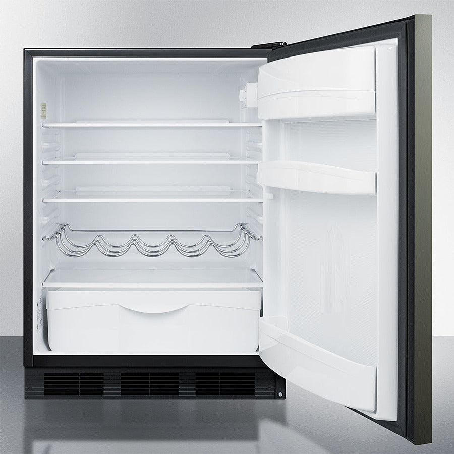 24" Wide Built-in All-refrigerator, ADA Compliant - (FF63BKBIKSHHADA)