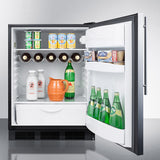 24" Wide Built-in All-refrigerator, ADA Compliant - (FF63BKBISSHVADA)