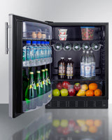 24" Wide All-refrigerator, ADA Compliant - (FF6BK2SSADALHD) - SUMMIT