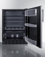 24" Wide All-refrigerator, ADA Compliant - (FF6BK2SSADA) - SUMMIT