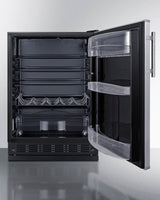 24" Wide All-refrigerator - (FF6BK2SSRS) - SUMMIT
