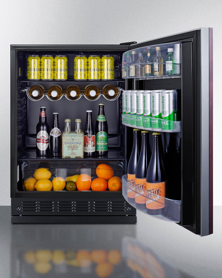 24" Wide All-refrigerator (panel Not Included) - (FF6BK2SSRSIF) - SUMMIT