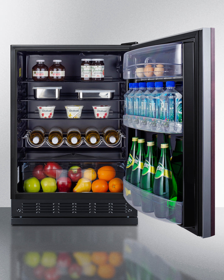 24" Wide All-refrigerator (panel Not Included) - (FF6BK2SSRSIF) - SUMMIT