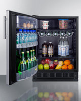 24" Wide All-refrigerator - (FF6BK2SSRSLHD) - SUMMIT