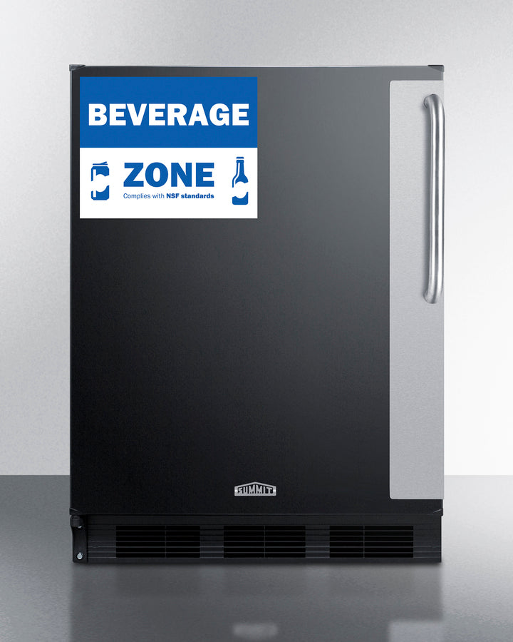 24" Wide All-refrigerator, ADA Height - (FF6BK7BZADALHD)