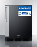 24" Wide All-refrigerator, ADA Height - (FF6BK7BZADA)
