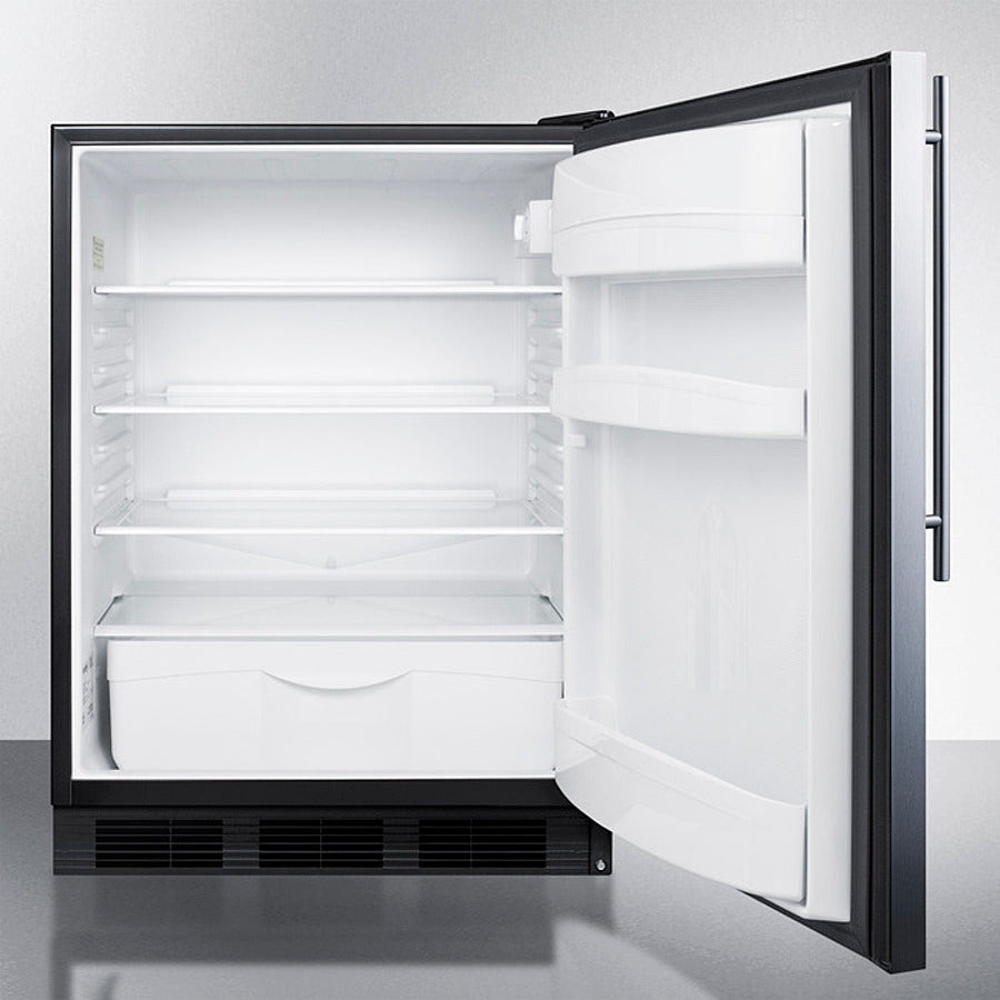 24" Wide Built-in All-refrigerator, ADA Compliant - (FF6BKBI7SSHVADA)