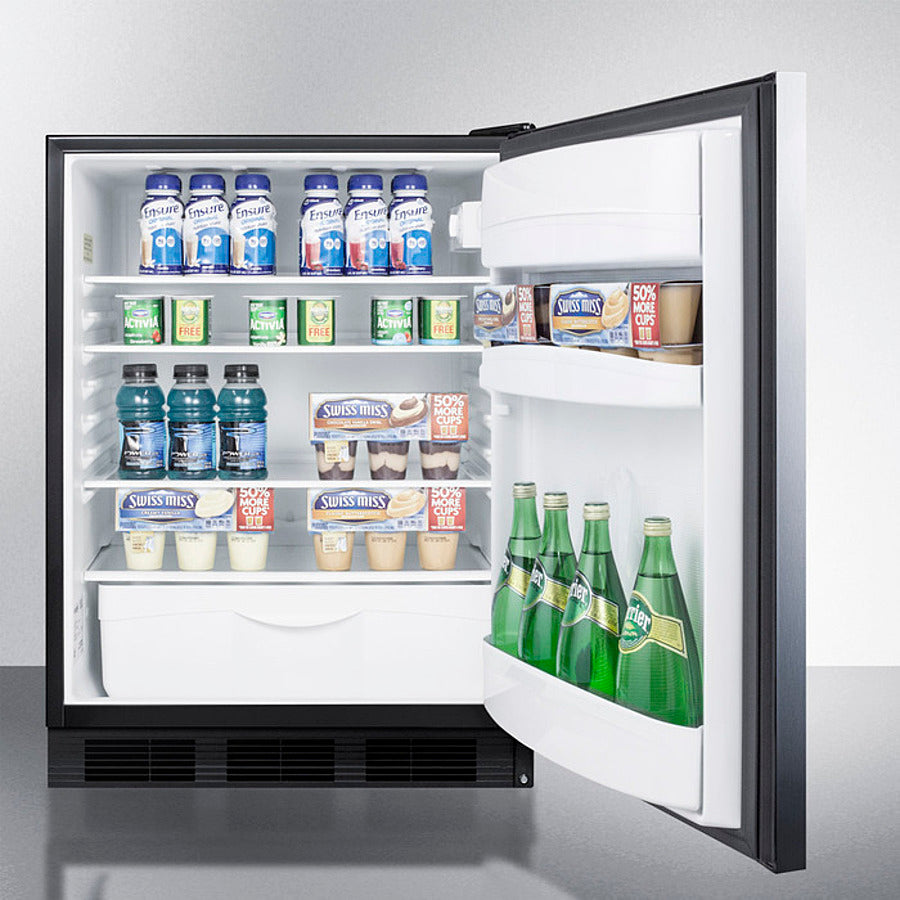 24" Wide Built-in All-refrigerator, ADA Compliant - (FF6BKBISSHHADA)
