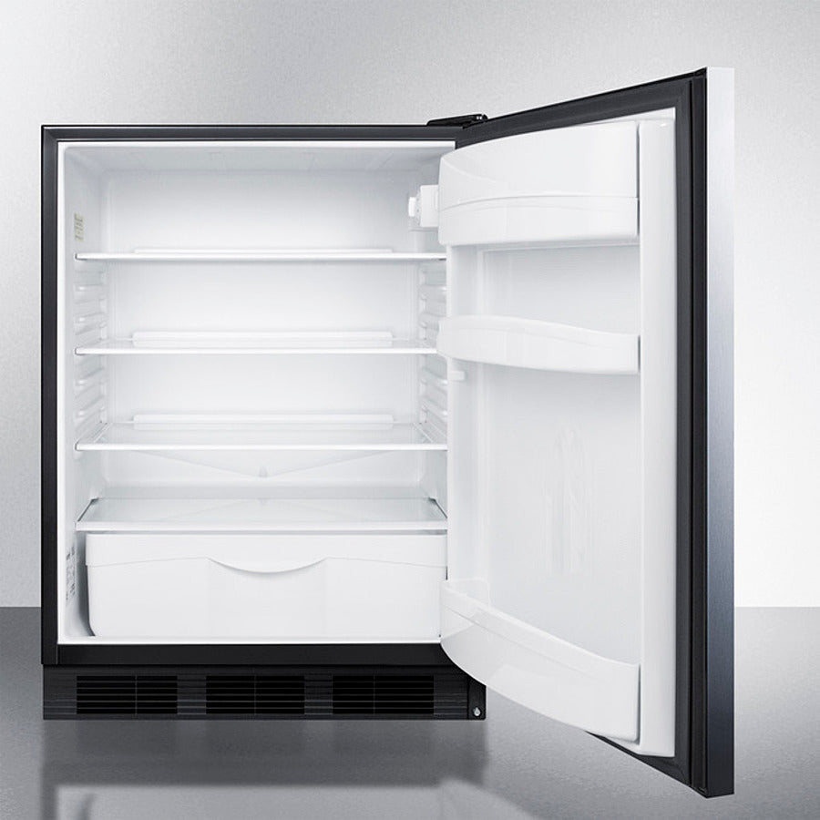 24" Wide All-refrigerator - (FF6BKSSHH)