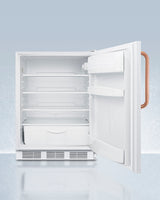 24" Wide Built-in All-refrigerator With Antimicrobial Pure Copper Handle, ADA Compliant - (FF6LWBI7TBCADA)