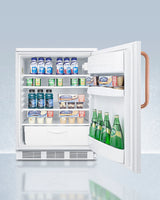 24" Wide All-refrigerator With Antimicrobial Pure Copper Handle - (FF6LWTBC)