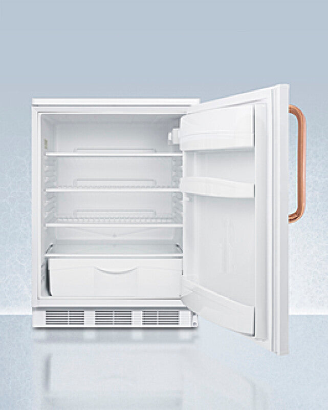 24" Wide All-refrigerator With Antimicrobial Pure Copper Handle - (FF6LWTBC)