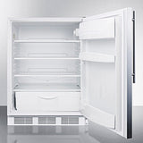 24" Wide Built-in All-refrigerator, ADA Compliant - (FF6WBISSHVADA)