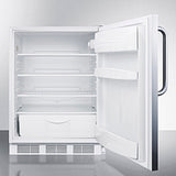 24" Wide Built-in All-refrigerator, ADA Compliant - (FF6WBISSTBADA)