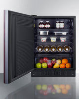 24" Wide All-refrigerator, ADA Compliant (panel Not Included) - (FF708BLSSIFADALHD) - SUMMIT